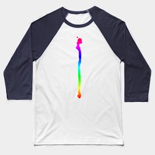 Full Saturation Spectrum - Floating Blotch Baseball T-Shirt